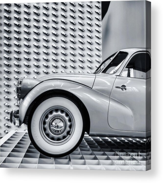 Car Acrylic Print featuring the photograph Tatra Classic Car Photoart by Philip Preston