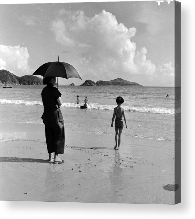 Repulse Bay Acrylic Print featuring the photograph Chinese Nanny by Horace Abrahams