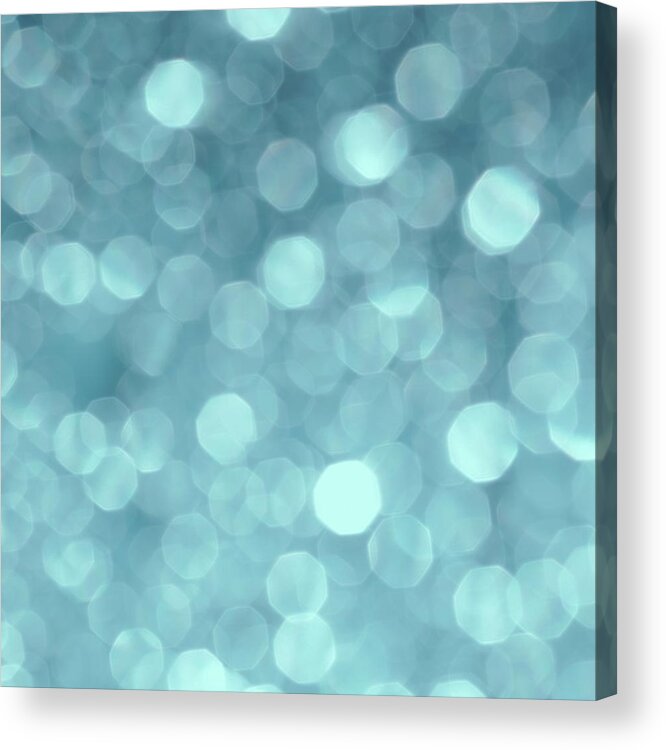 Photographic Effects Acrylic Print featuring the photograph Defocused Lights by Bgfoto