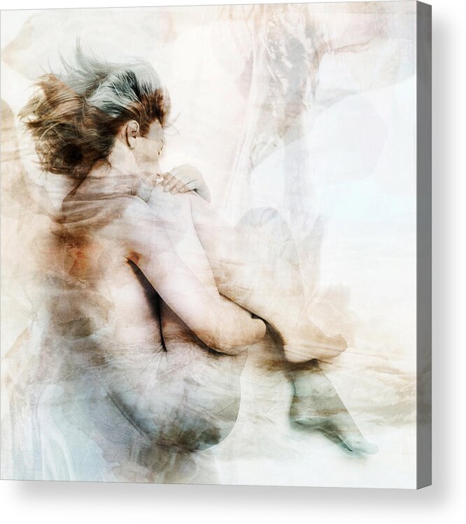 Woman Acrylic Print featuring the photograph Dreams by Miriana