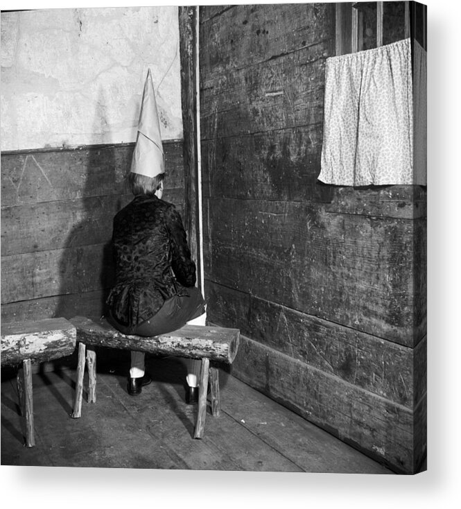 Education Acrylic Print featuring the photograph Dunce by Orlando