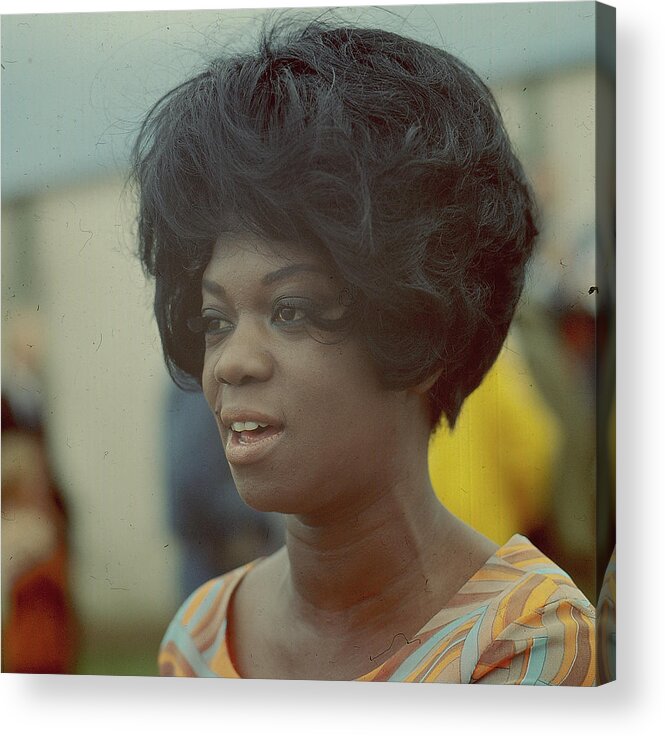 Singer Acrylic Print featuring the photograph Ernestine Anderson by David Redfern