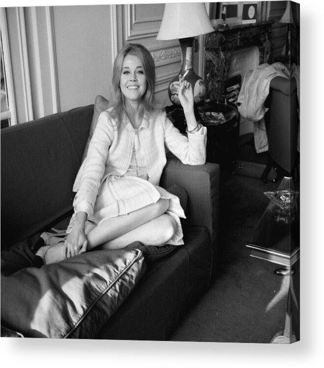 Smoking Acrylic Print featuring the photograph Feet Up by Kaye