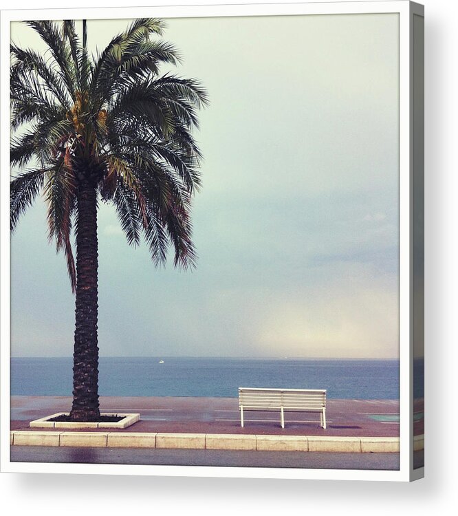 Tranquility Acrylic Print featuring the photograph French Riviera by Ixefra