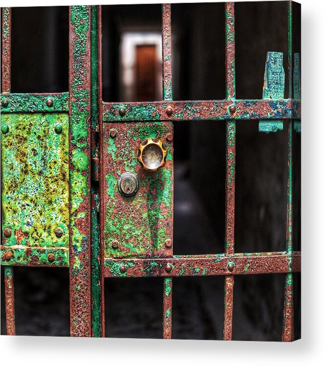  Acrylic Print featuring the photograph Front Door by Al Harden