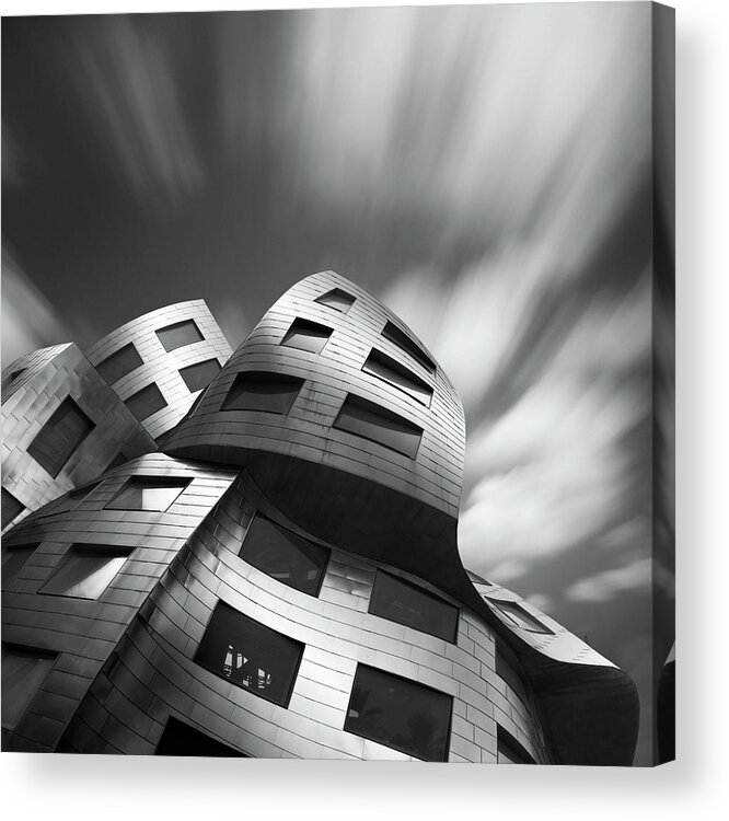 Architecture Acrylic Print featuring the photograph Instituto De Salud Mental by Moises Levy