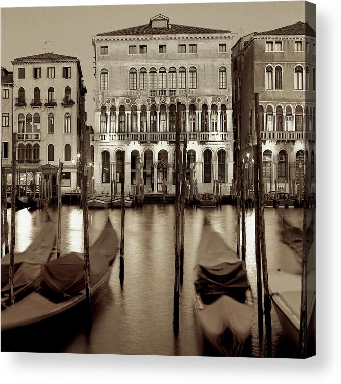 Photography Acrylic Print featuring the photograph It1058 - Venezia I by Alan Blaustein