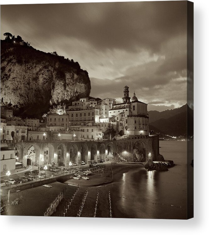 Photography Acrylic Print featuring the photograph It1169 - Atrani I by Alan Blaustein