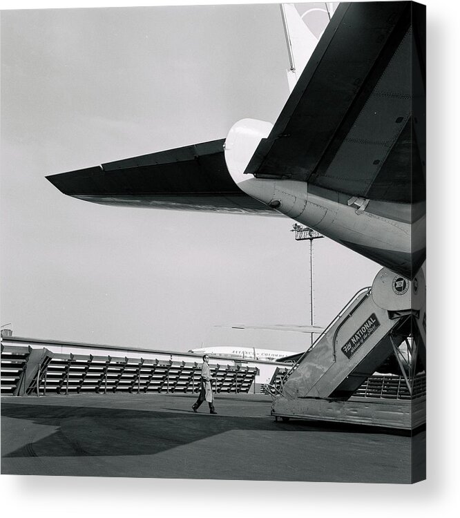 Lifeown Acrylic Print featuring the photograph Jet Travel by Joe Scherschel