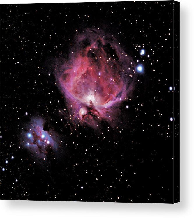 New Mexico Acrylic Print featuring the photograph M42, The Great Nebula Of Orion by A. V. Ley