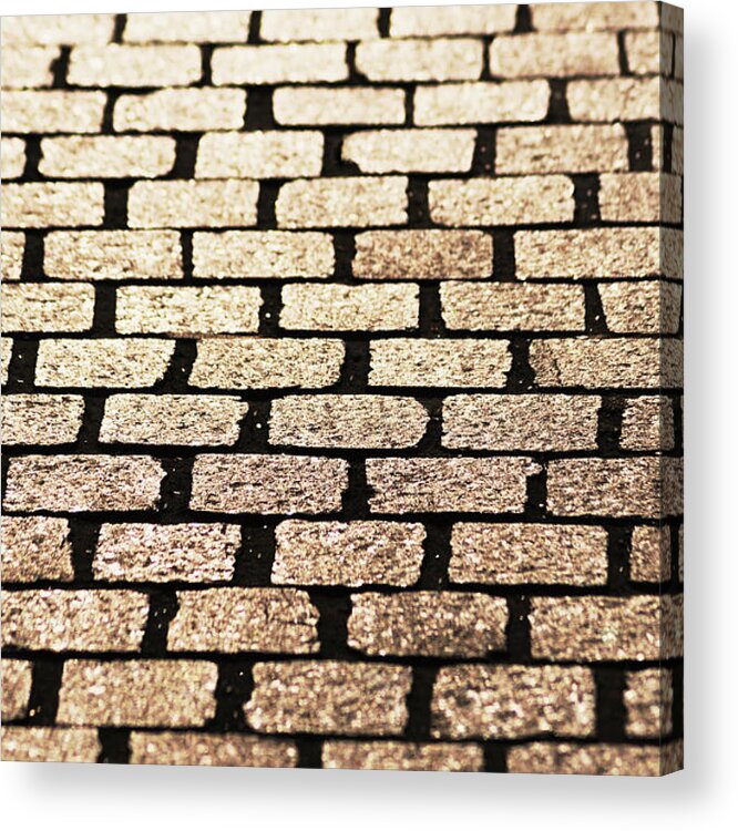 Outdoors Acrylic Print featuring the photograph Old Cobbled Road by Joelle Icard