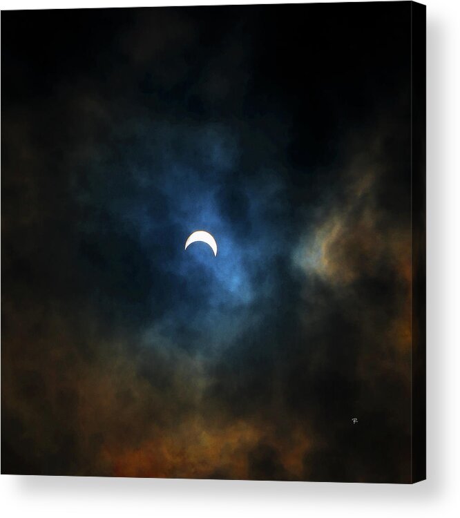  Acrylic Print featuring the photograph Partial Eclipse by Tom Romeo