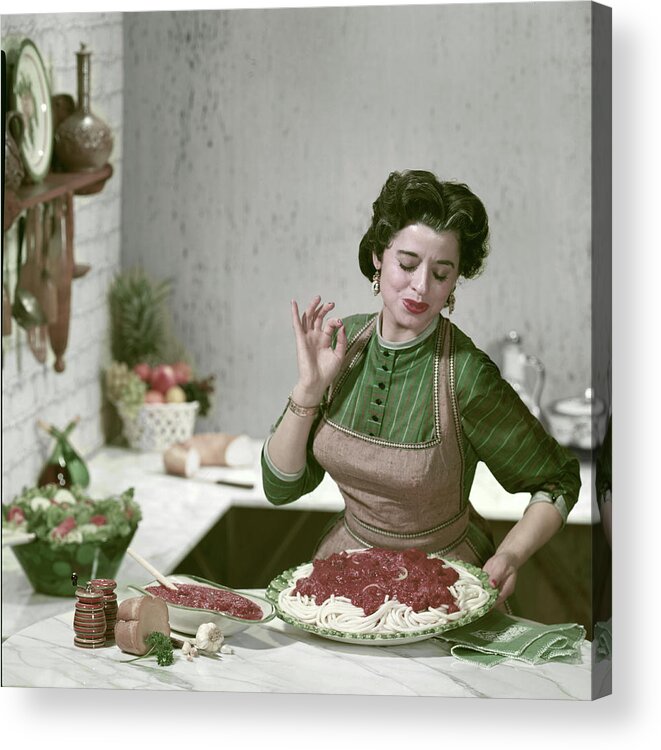 1950-1959 Acrylic Print featuring the photograph Perfecto by Tom Kelley Archive