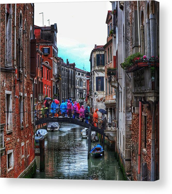  Acrylic Print featuring the photograph Ponchos by Al Harden