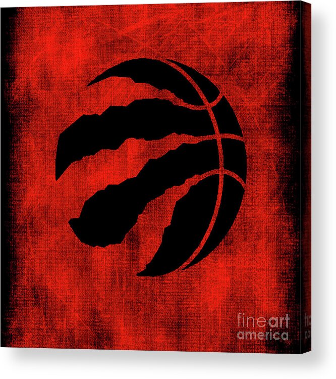 Basketball Acrylic Print featuring the photograph Red Raptor by Billy Knight