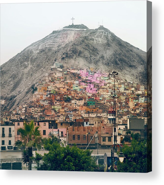 Tranquility Acrylic Print featuring the photograph San Cristóbal Hill by Istvan Kadar Photography