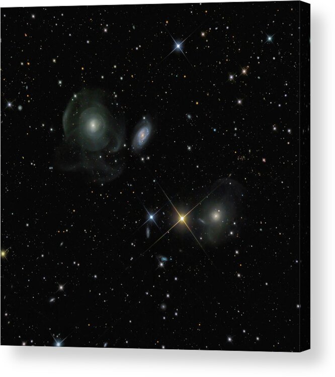 New Mexico Acrylic Print featuring the photograph Shell Galaxies by Image By Marco Lorenzi, Www.glitteringlights.com