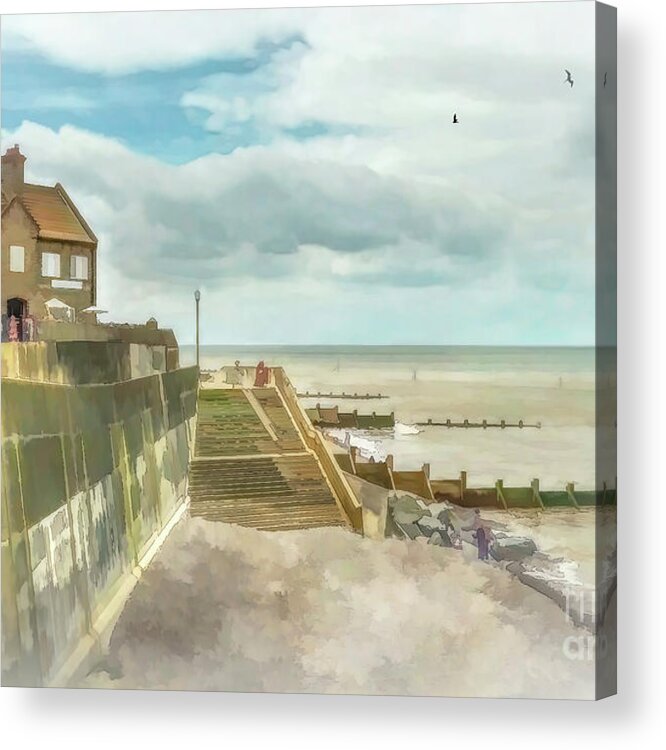 Sheringham Acrylic Print featuring the photograph Sheringham, Norfolk by Linsey Williams