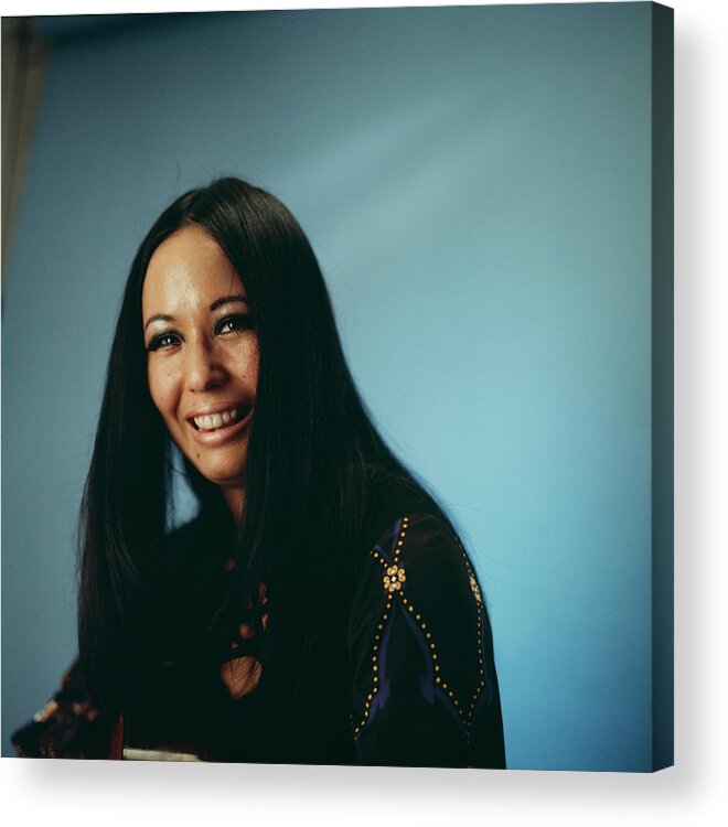 Singer Acrylic Print featuring the photograph Singer Yvonne Elliman by David Redfern