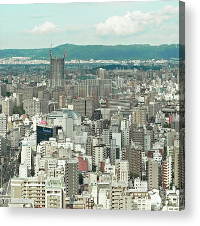 Panoramic Acrylic Print featuring the photograph Surface Of Earth by Kaneko Ryo