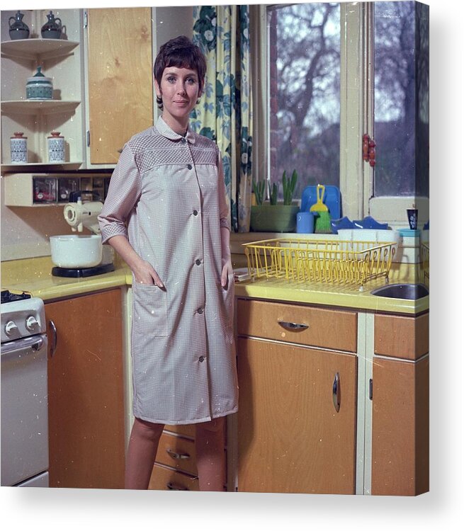 Bib Overalls Acrylic Print featuring the photograph The Ideal Woman by Chaloner Woods
