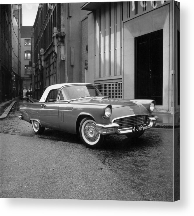 1950-1959 Acrylic Print featuring the photograph Thunderbird by Mitchell