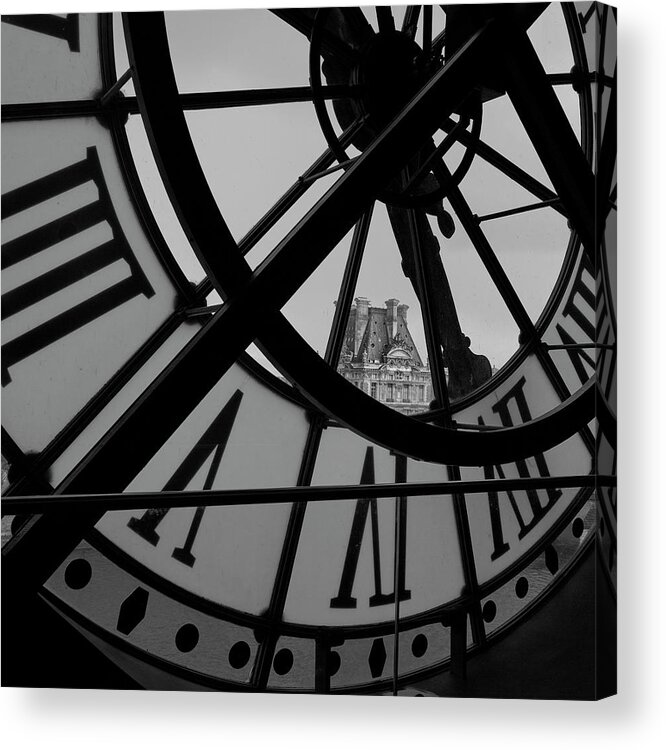 Time 3 Acrylic Print featuring the photograph Time 3 by Moises Levy