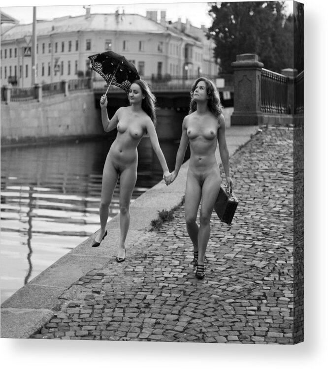 Nude Acrylic Print featuring the photograph Truant Lessons by Zanzib