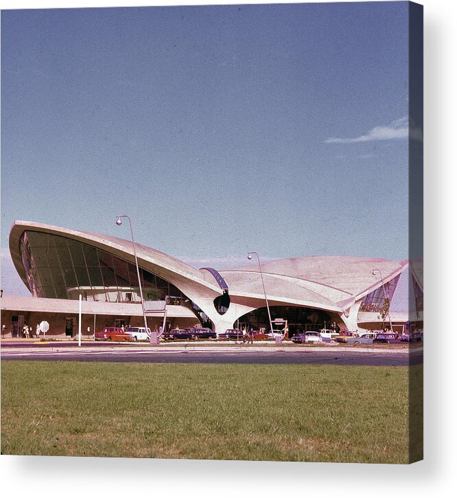 Wind Acrylic Print featuring the photograph Twa Terminal by Hulton Archive