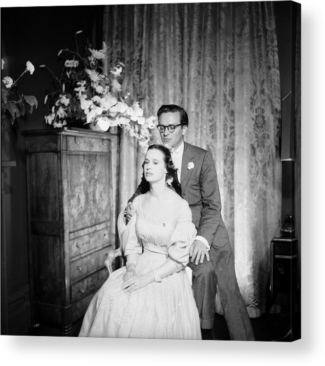 Socialite Acrylic Print featuring the photograph Vanderbilt Marries Lumet by Gordon Parks