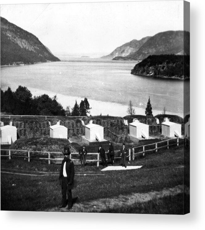 1850-1859 Acrylic Print featuring the photograph West Point by William England