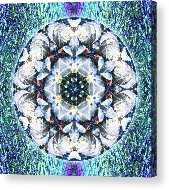 Yemaya Acrylic Print featuring the digital art Yemaya by Alicia Kent