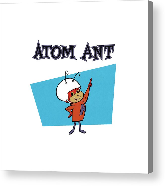Atom Ant Acrylic Print by Chris Toro - Pixels