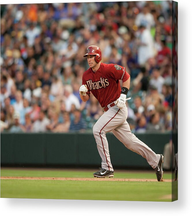 National League Baseball Acrylic Print featuring the photograph Paul Goldschmidt #1 by Dustin Bradford