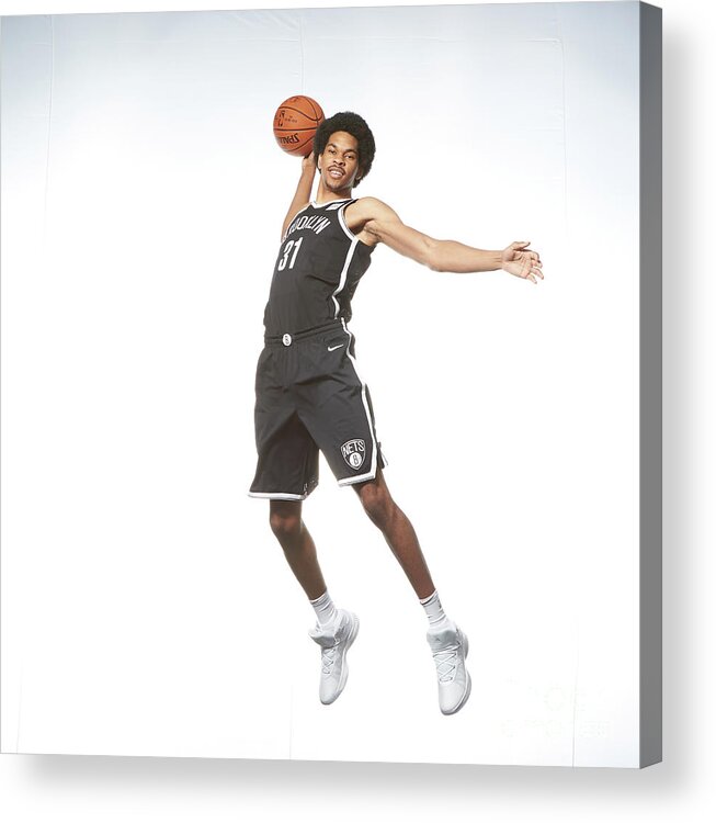 Jarrett Allen Acrylic Print featuring the photograph Jarrett Allen #10 by Nathaniel S. Butler