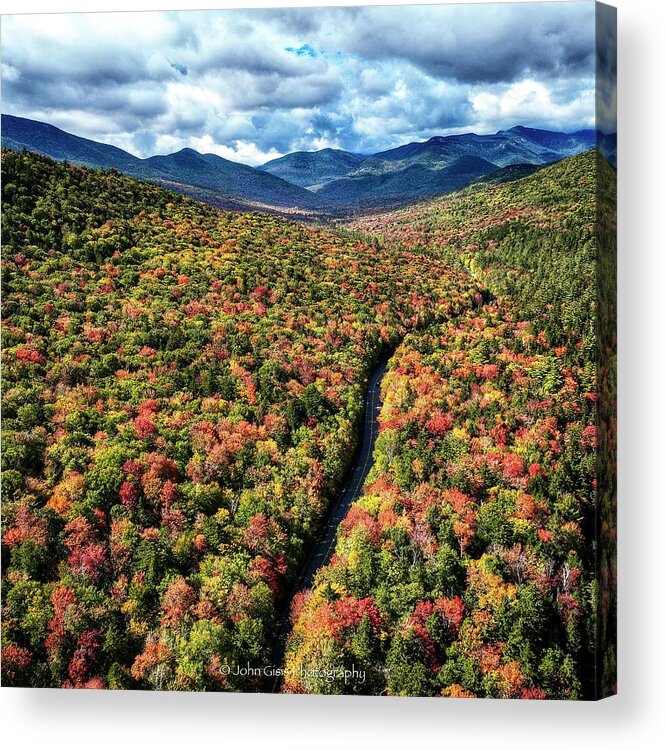  Acrylic Print featuring the photograph Kancamagus #10 by John Gisis