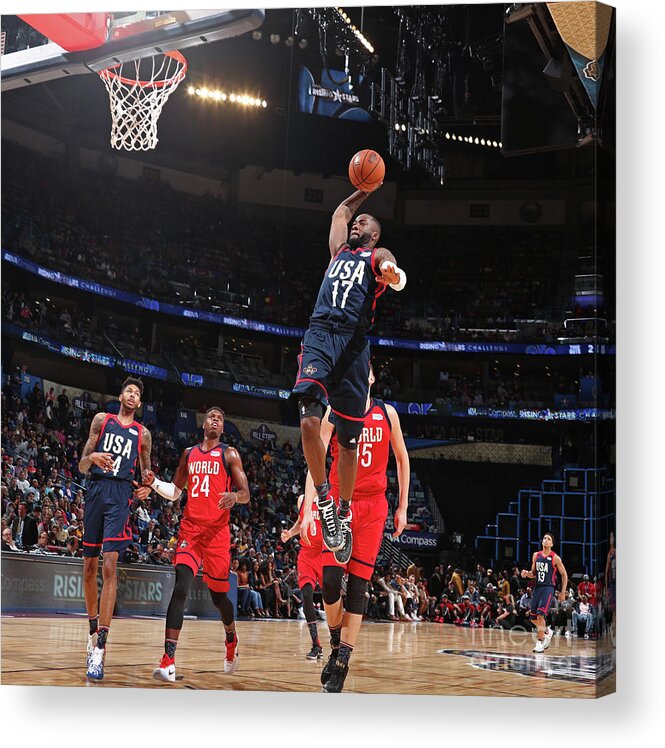 Event Acrylic Print featuring the photograph Jonathon Simmons by Nathaniel S. Butler