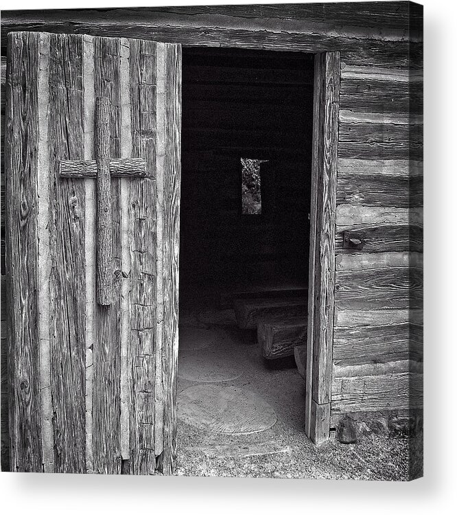 Door Acrylic Print featuring the photograph A Place to Worship by George Taylor