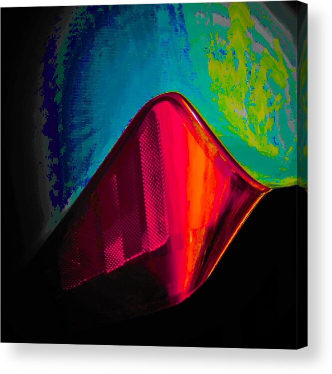 Abstract Colors Acrylic Print featuring the photograph Abstract Colors by Bill Tomsa