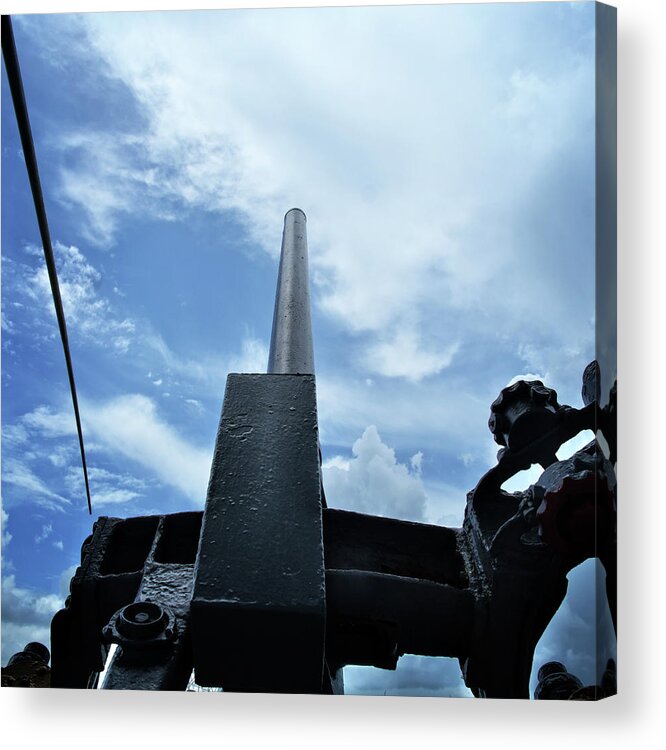 Us Navy Acrylic Print featuring the photograph Aim for the Sky by George Taylor