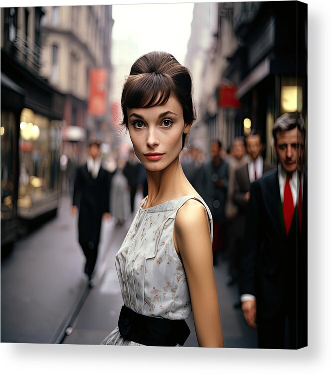 60s Acrylic Print featuring the photograph Back into the 60s No.4 by My Head Cinema