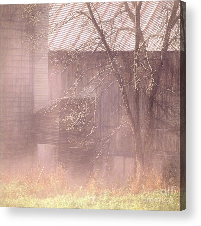 Barn Acrylic Print featuring the photograph Barn by George Robinson