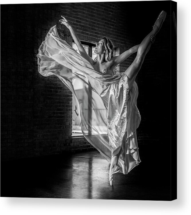 Published Acrylic Print featuring the photograph Blessing of a Dancer by Enrique Pelaez