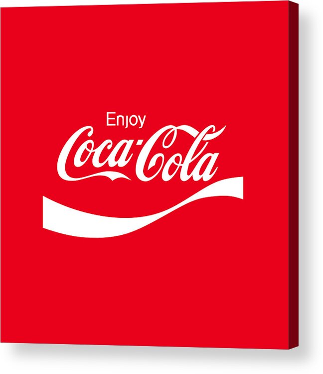 Coke Acrylic Print featuring the digital art Coca cola by Rigga Spoot