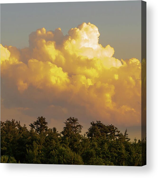 Clouds Acrylic Print featuring the photograph Copper Clouds by David Lee