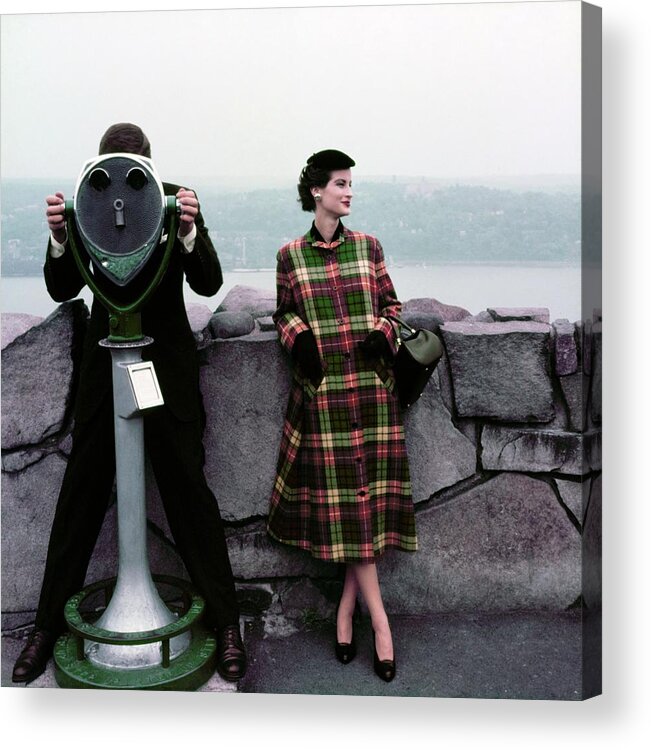 #new2022vogue Acrylic Print featuring the photograph Couple With Viewfinder by Frances McLaughlin-Gill