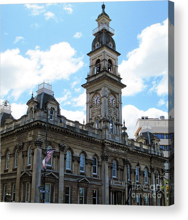 Dunedin Town Hall Acrylic Print featuring the photograph Dunedin Town Hall 2 by Randall Weidner