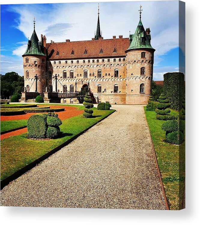 Castle Acrylic Print featuring the photograph Fairy Tale Castle by Andrea Whitaker