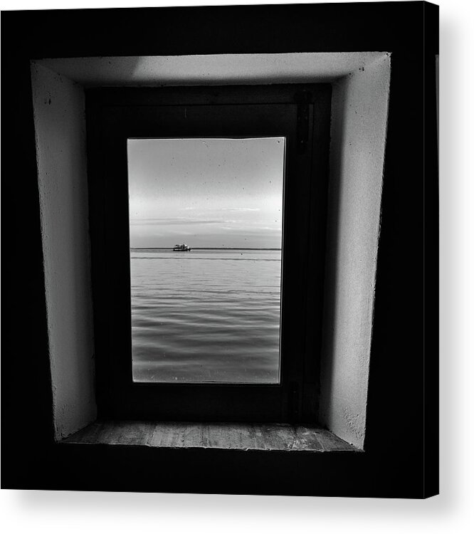 Window Acrylic Print featuring the photograph Framing the frame by Angelo DeVal