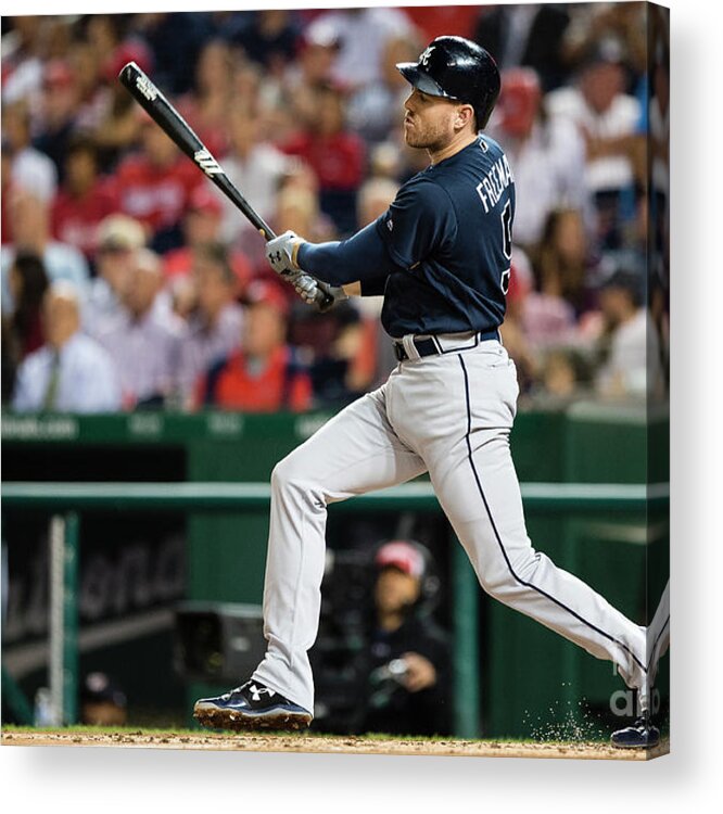 People Acrylic Print featuring the photograph Freddie Freeman by Patrick Mcdermott